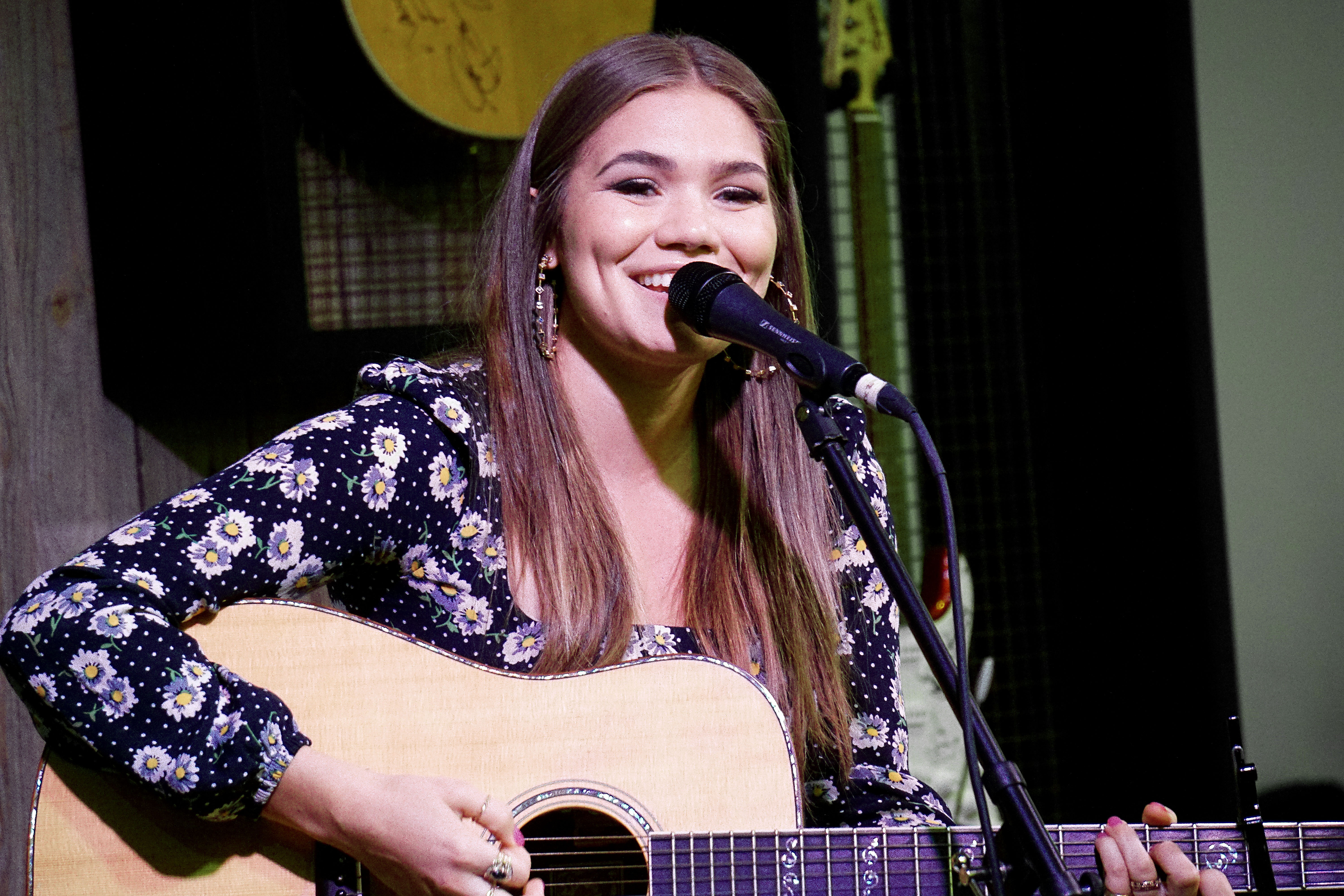 Academy Of Country Music Welcomes Abby Anderson For A Visit