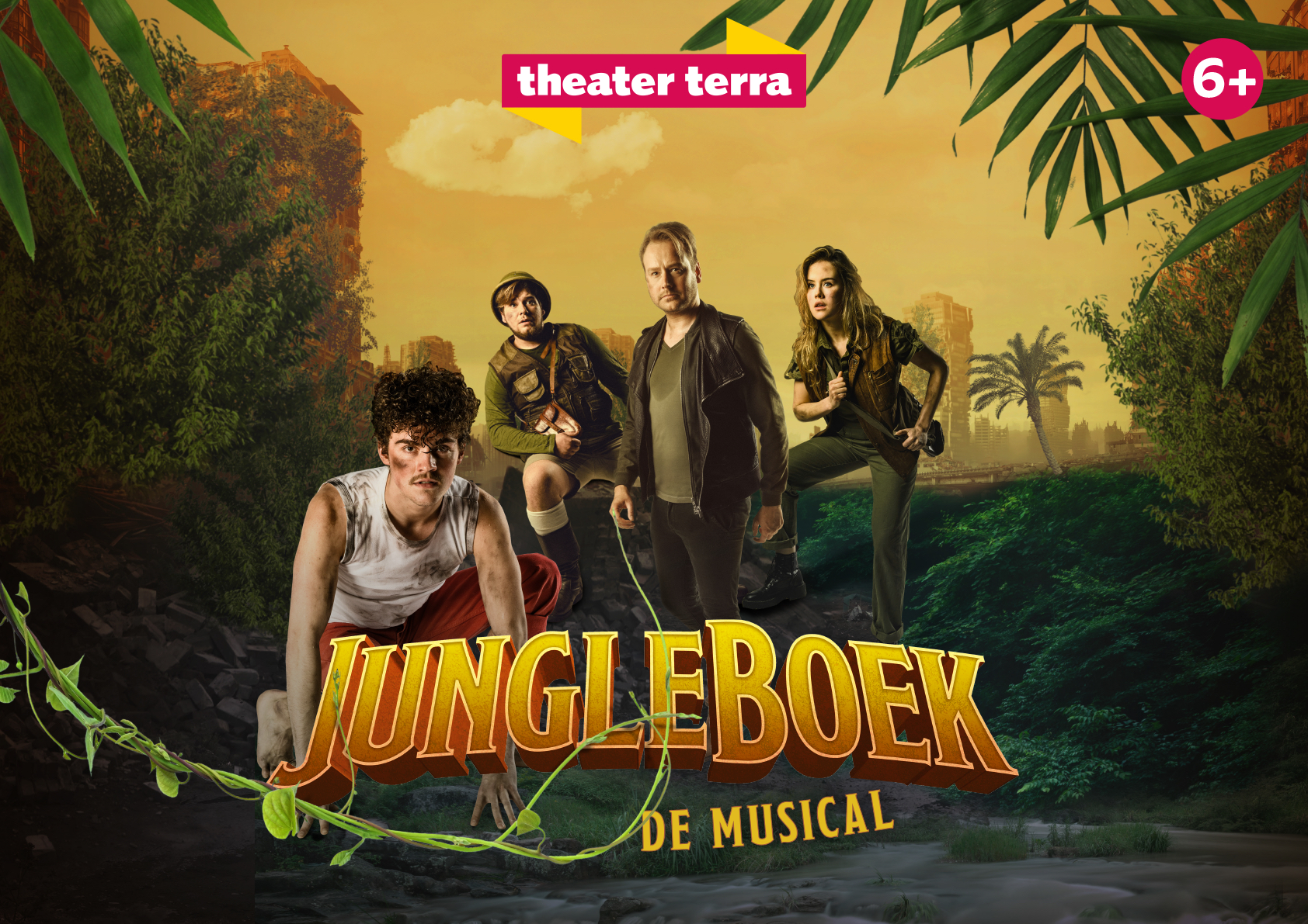 Feature: NIEUWE FAMILIEMUSICAL JUNGLEBOEK VAN THEATER TERRA KOMEND SEIZOEN TE ZIEN at National Tour The Netherlands & Belgium  Image